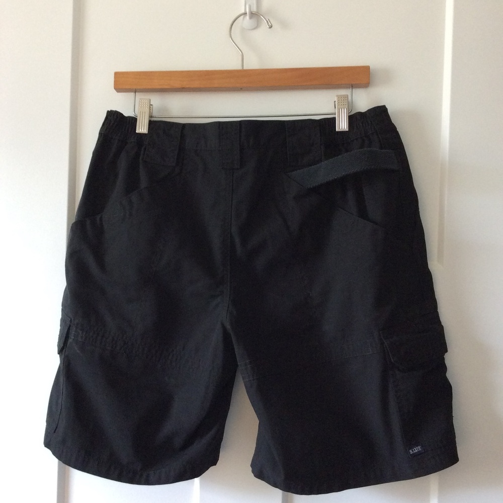 5.11 Tactical Taclite Pro 9in Ripstop Shorts -Womens US 12 - BLACK - Picture 2 of 2